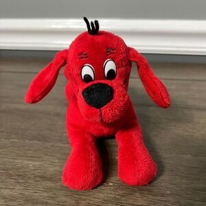 Vtg Scholastic Clifford the Big Red Dog Plush Stuffed Animal Toy Kids Gift